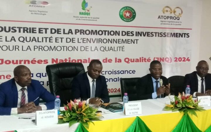 Togo : les Journées Nationales de la Qualité officiellement lancées